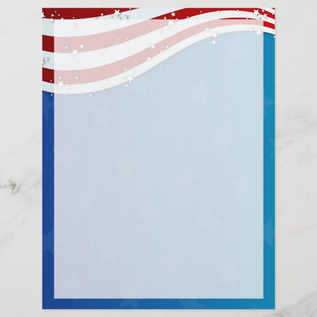 papier 4 juillet patriotique (Devant)