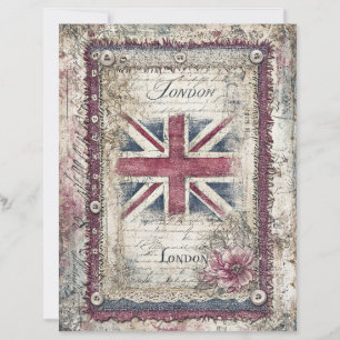 Papier à découpage Londres et Lace