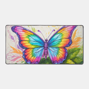 Papier à dessiner papillon flottant coloré joli