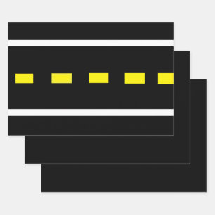 Papier à deux voies (noir, blanc, jaune)