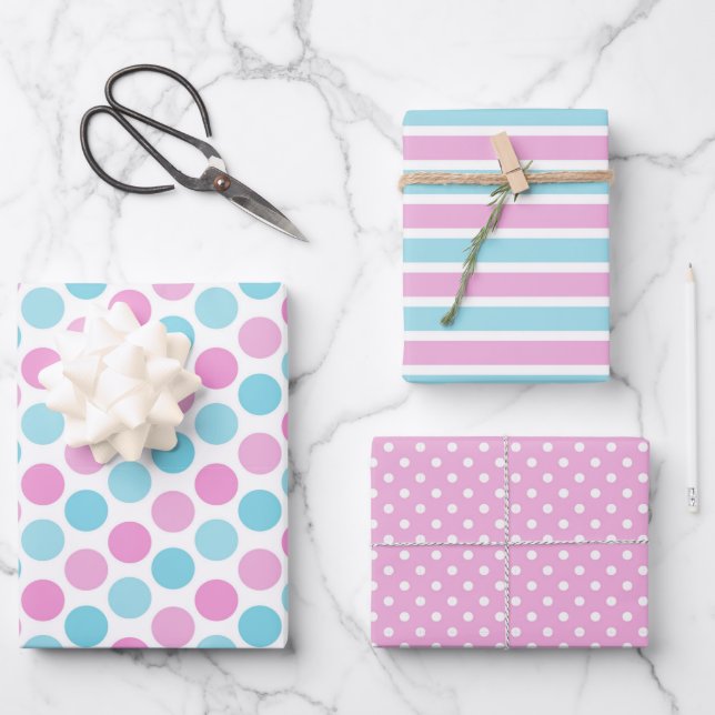 Papier à écrêtage pour révélations de Baby shower/ (Recto)