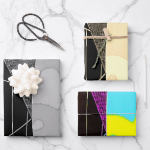 Papier à écrêtage "Scrunchies" Jeu de 3 feuilles p