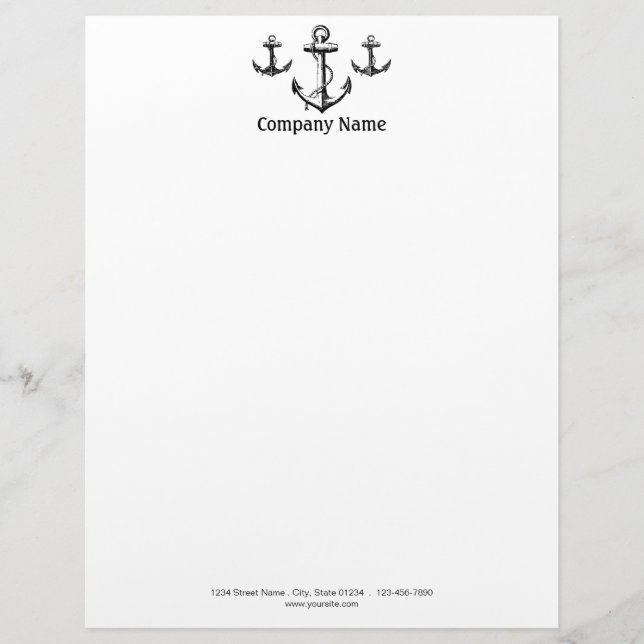 Papier À En-tête Avec Motif Alek LH (Devant)