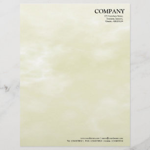 Papier À En-tête Avec Motif Ciel Texture 02 Jaune clair