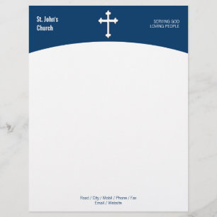 PAPIER À EN-TÊTE AVEC MOTIF LETTRE SYMBOLE DE COURSE-CHRÉENNE