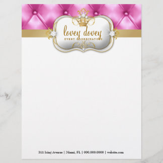 Papier À En-tête Avec Motif Touffe rose de 311 Ciao Bella