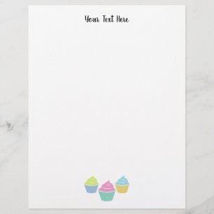 Papier à en-tête commercial personnalisé avec logo
