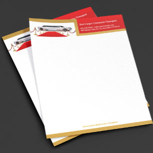 Papier à en-tête de service tapis rouge de limousi