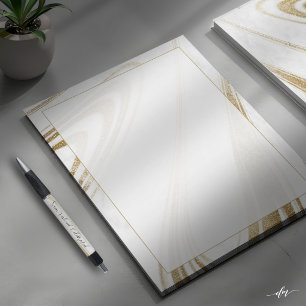 Papier à en-tête élégant pour la reconnaissance de
