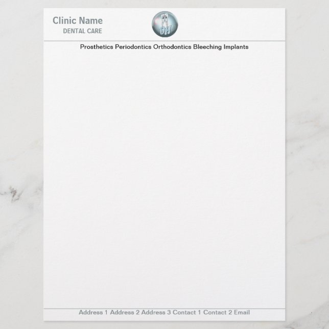 Papier À En-tête En-tête (Devant)