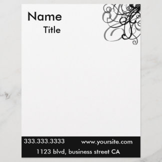 Papier À En-tête en-têtes élégants