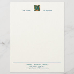 Papier À En-tête Lettre antique O - En-tête
