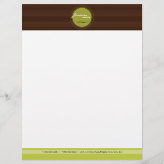 Papier À En-tête LETTRE D'AFFAIRES INTELLIGENTE :: rayonner 2