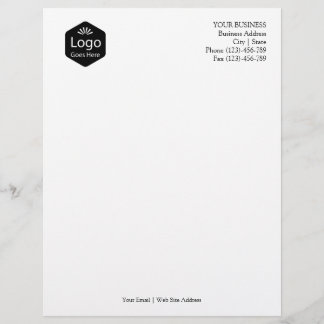 Papier À En-tête Logo d'entreprise promotionnel personnalisé