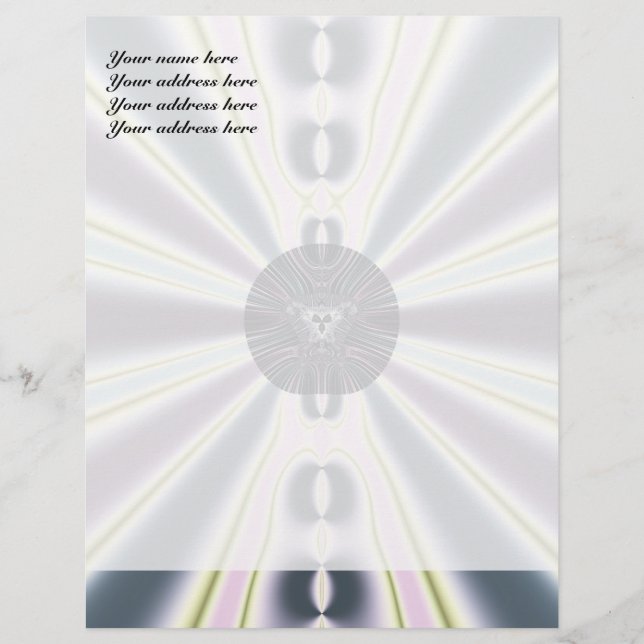 Papier À En-tête Lumières diamant (Devant)