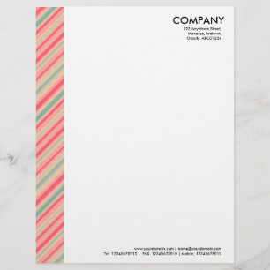 Papier À En-tête Marge de couleur - Bandes 310515 (010)
