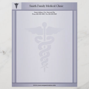 Papier À En-tête Personnalisable Médecin Médicale Docteur en chef