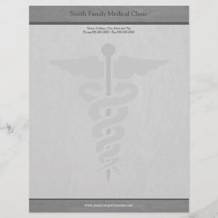 Papier À En-tête Personnalisable Médecin Médicale Docteur en chef