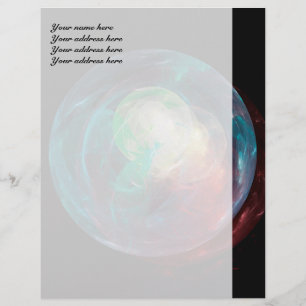 Papier À En-tête Personnalisable Nouvelle Planète