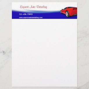 Papier À En-tête Personnalisé Concessionnaire automobile