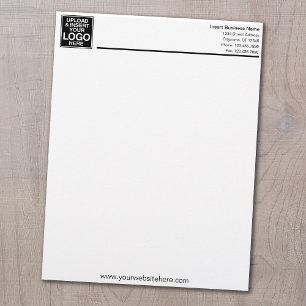 Papier À En-tête Personnalisé En-tête de la lettre Office de base