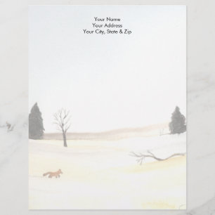 Papier À En-tête Personnalisé Le Petit Renard