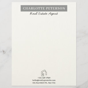 Papier à en-tête personnalisé pour l'immobilier vi