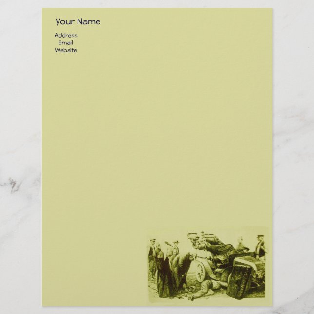 PAPIER À EN-TÊTE  RÉPARATION AUTOMATIQUE - AUTOMOBILE (Devant)