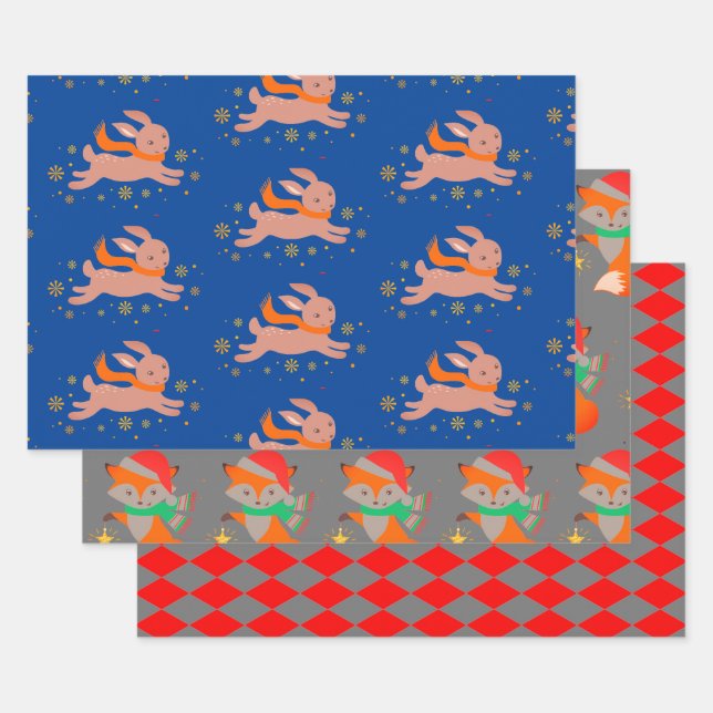 Papier à enveloppement à feuilles plates pour les  (Lot)