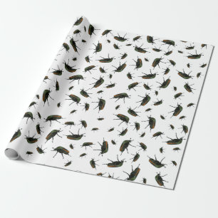 Papier à enveloppement cadeau pour le coléoptère