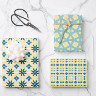 Papier à enveloppement coloré Feuille plate de 3 e