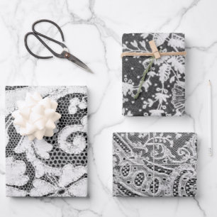 Papier à enveloppement de LACE d'ANTICIPATION Feu