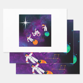 Papier à enveloppement de trois rois