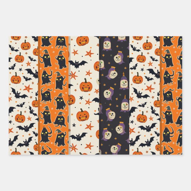 Papier à envelopper Feuille plate de 3 (Devant)