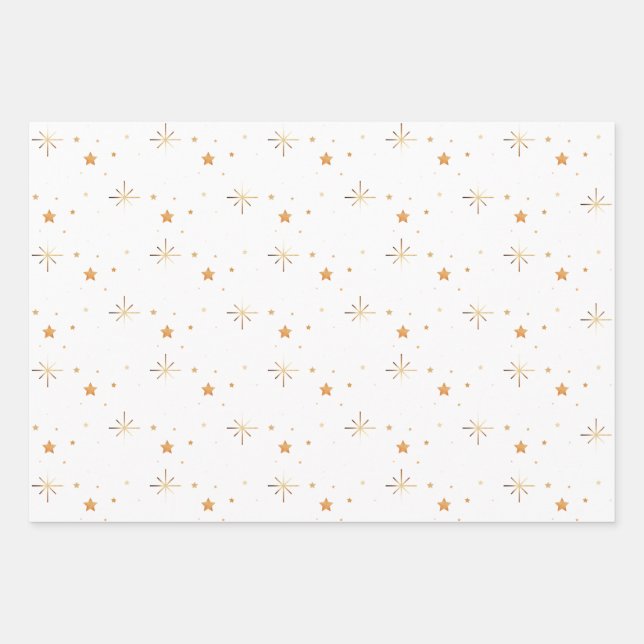 Papier à envelopper Feuille plate de 3 (Devant)