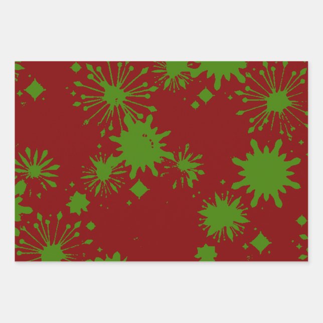 Papier à envelopper Feuille plate de 3 (Devant)