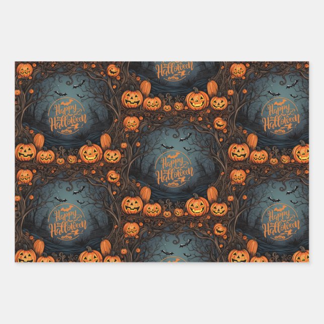 Papier à envelopper Feuille plate de 3 (Devant)