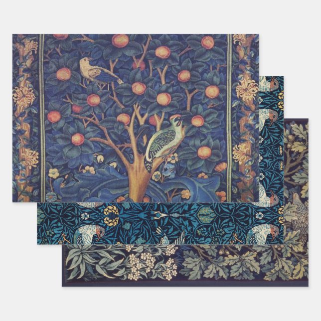 Papier à envelopper Feuille plate de 3 (Lot)