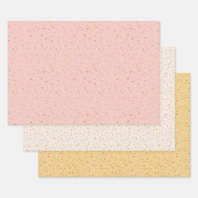 Papier à envelopper Feuille plate de 3 (Lot)
