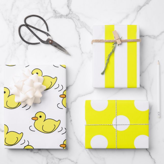 Papier à envelopper Feuille plate de 3 (Recto)