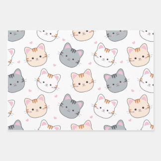 Papier à envelopper Feuille plate de 3