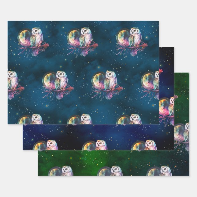 Papier à envelopper Feuille plate de 3 (Lot)