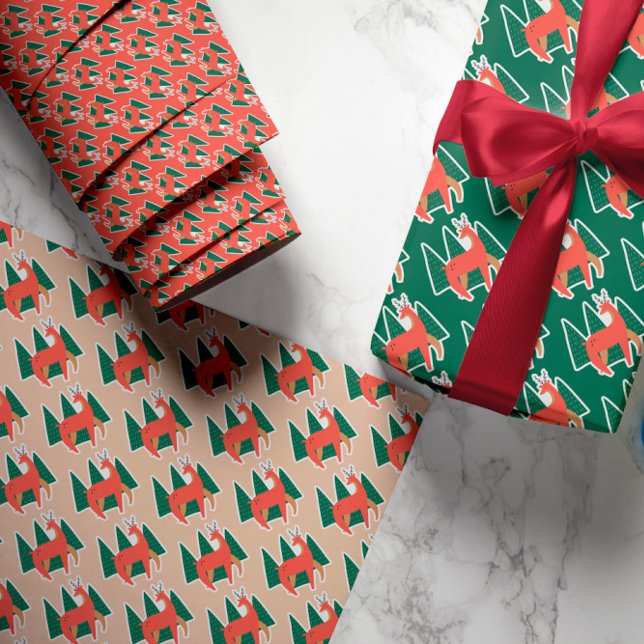 Papier à envelopper Feuille plate de 3 (Créateur téléchargé)