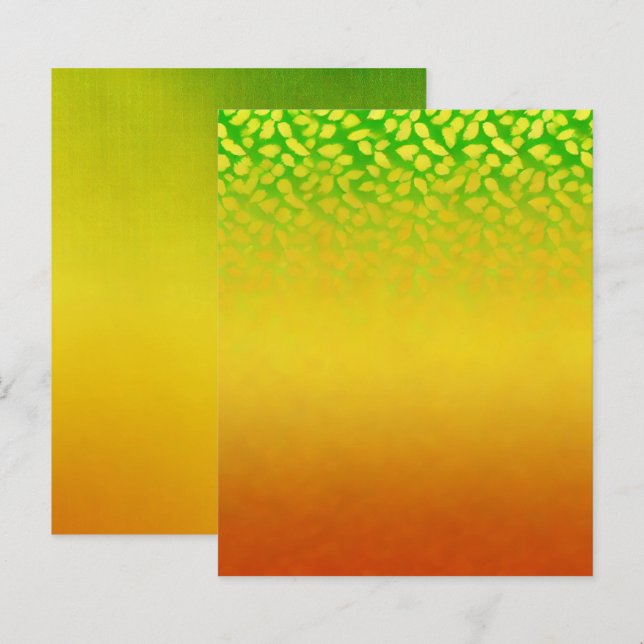 Papier à Feuille de fond Ombre automatique (Devant / Derrière)
