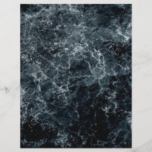 Papier à gratte-ciel en marbre noir