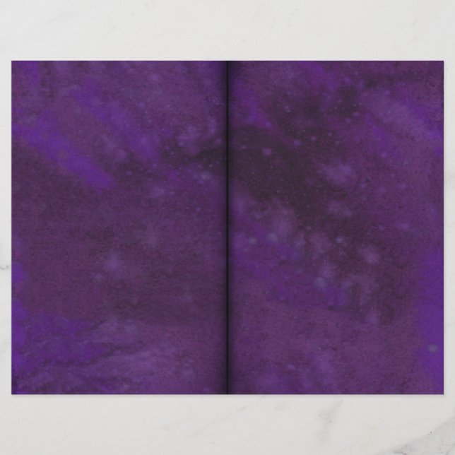 Papier à gratte-ciel violet (Devant)