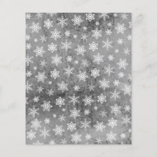 Papier à gratter à neige désossé - Argent