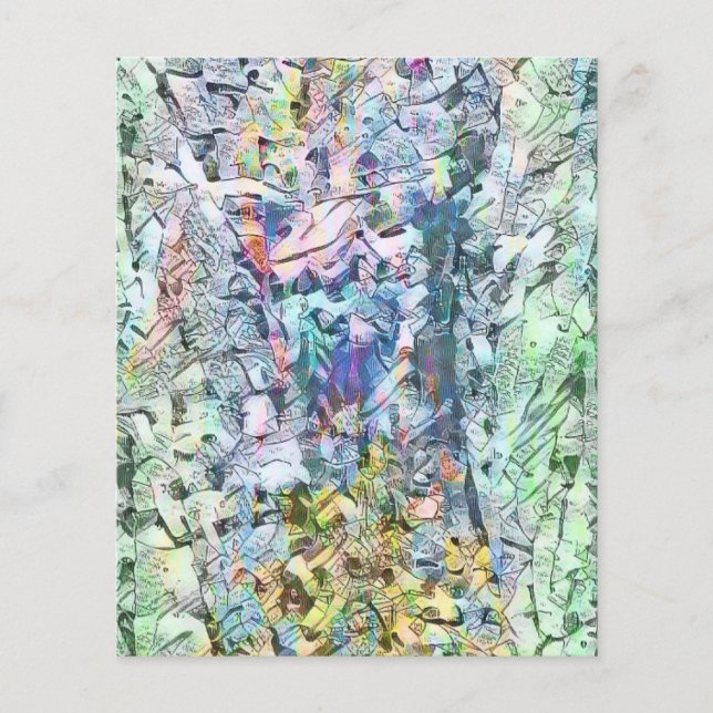 Papier à gratter coloré (Devant)