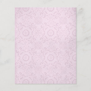 Papier à gratter en dentelle rose Pastel