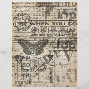 Papier à gratter vintage (4)